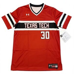 Under Armour Red Texas Tech Jersey